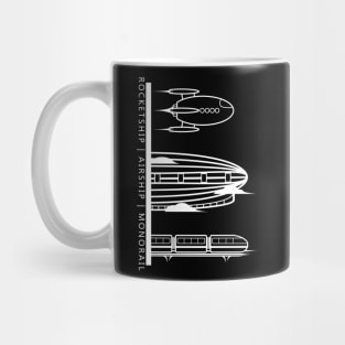 ROCKETSHIP | AIRSHIP | MONORAIL Mug